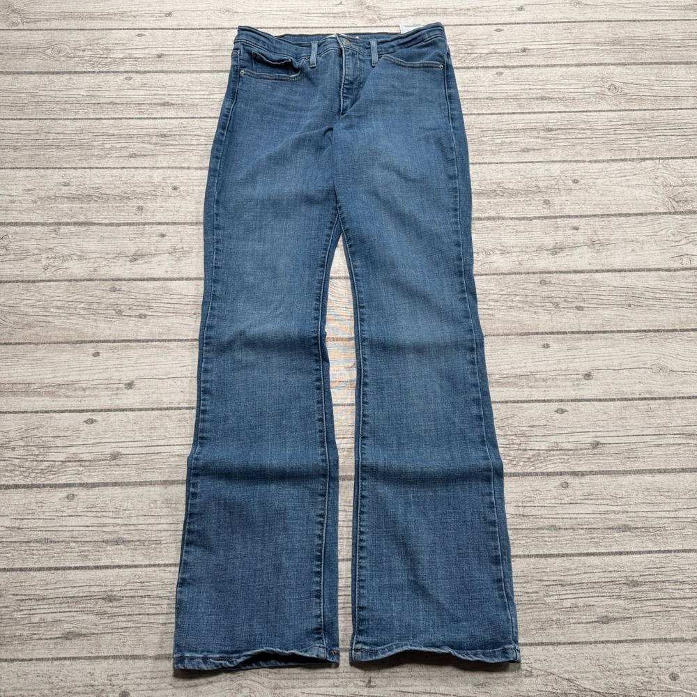 Levi's 315 Jeans Women's 29 Blue Medium Wash Denim Shaping Bootcut High Rise Fit
